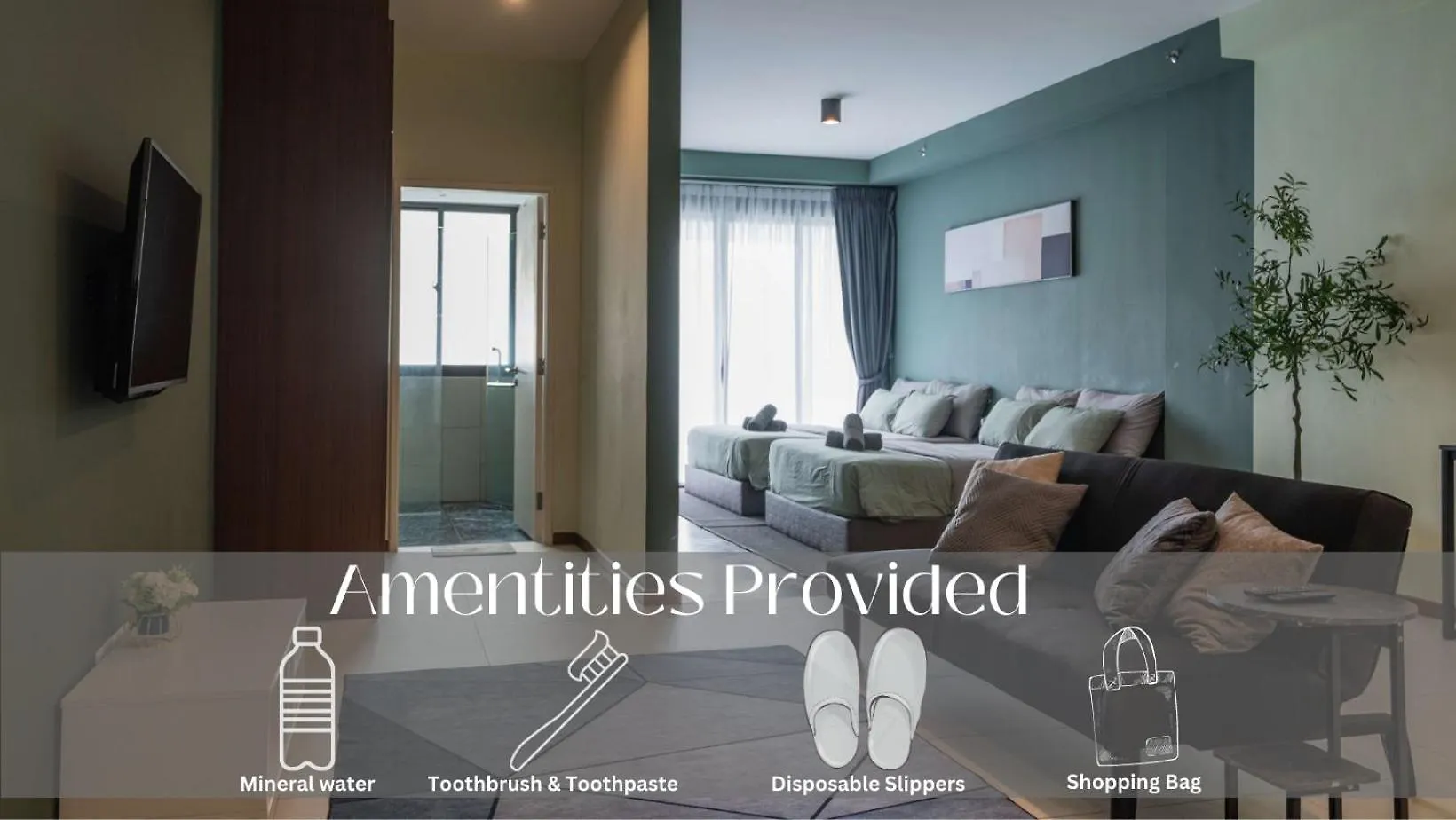 Deluxe Seaview Suite Twin Bed By The Only Bnb location